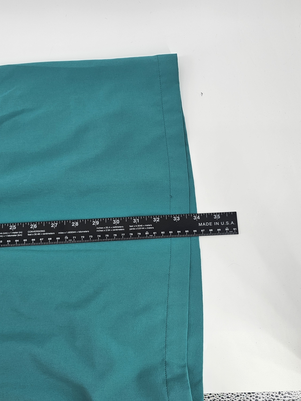 C. Luce Teal Cold Shoulder Pleated Sheath Mini Dress Keyhole Back Size M - Picture 7 of 7